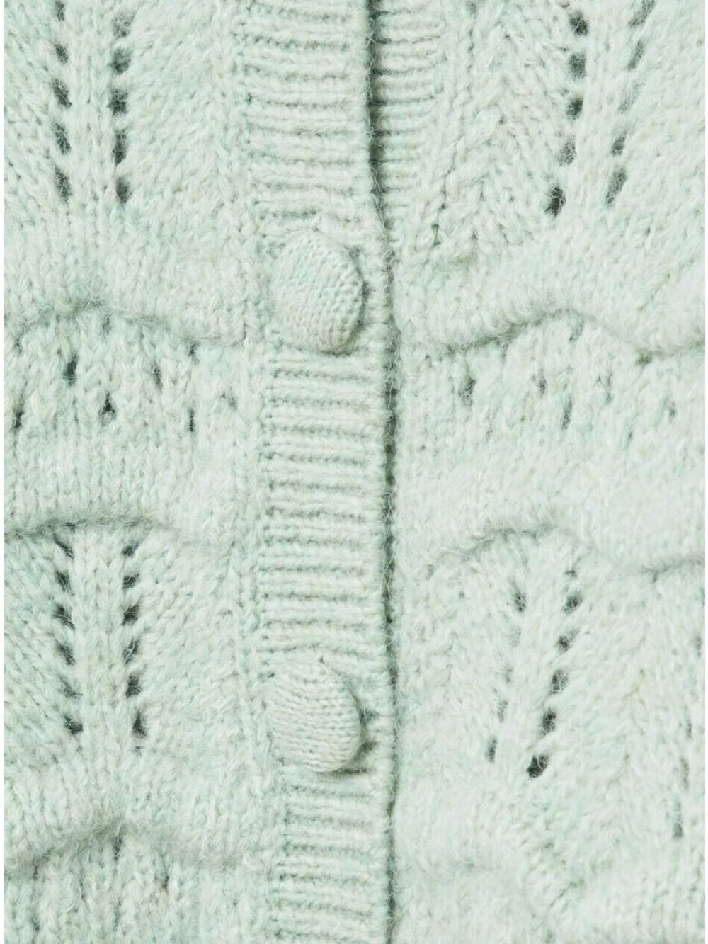 Mango Beautiful Mint Wool Blend Cropped Cardigan - Picture 12 of 12